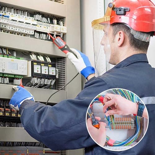 MYLERCT Bornier Rail Din Un Ensemble De 10 Bornier Electrique, Bornier Terre avec accessoires de Rail, Peut Être Utilisé Pour La Production de Bricolage L'automatisation L'Électrotechnique et D'autres