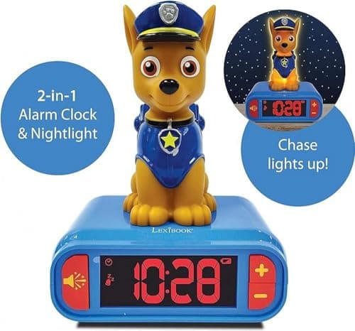 Radio-réveil Lexibook Paw Patrol Lumières avec son