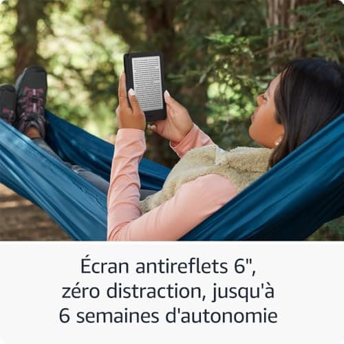 Amazon Kindle (Nouvelle génération) - Le plus léger et compact, avec écran antireflets, changements de page plus rapides et éclairage avant réglable - 16 Go - Sans publicités - Vert matcha