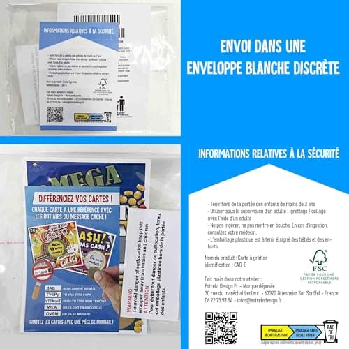 Annonce Grossesse (Carte à gratter Annonce Grossesse Mariage...)