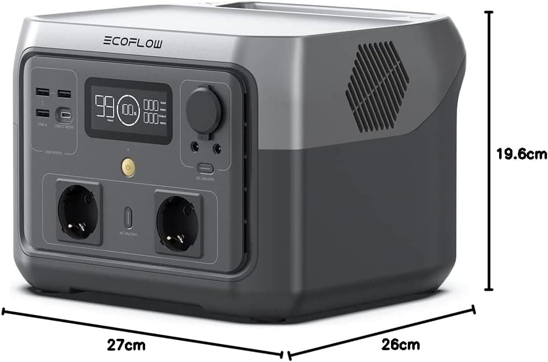 Station électrique portable ECOFLOW RIVER 2 MAX 512 Wh (Reconditionné)