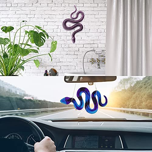 AFUNTA Lot de 2 moules en silicone forme serpent pour boucles d'oreilles résine époxy