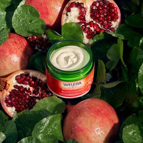 WELEDA - Baume corps régénérant à la Grenade - Améliore l'élasticité - peaux sèches à très sèches - NATRUE* - Vegan** - 150 ml