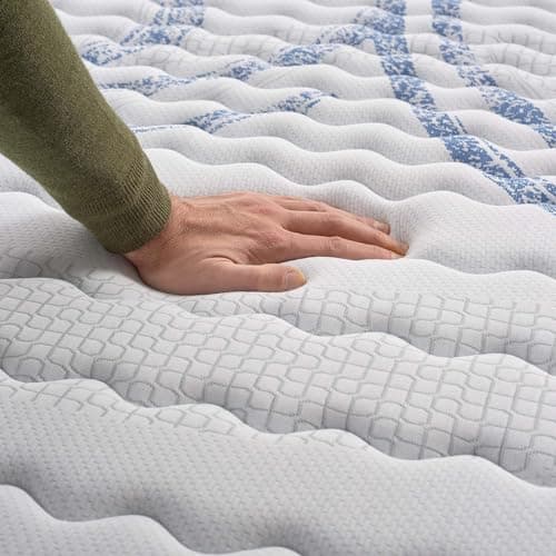 NATURALEX - Matelas 140x200 cm - Perfect Dream - Très Épais 30 cm - Mousse à mémoire de Forme et Blue Latex - Thermorégulateur - 7 Zones de Confort - Ferme - Réversible - Respirant - Très Durable