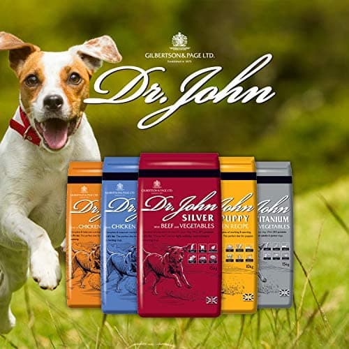 Dr John Gold Complete Croquettes pour Chien Poulet aux légumes 15 kg