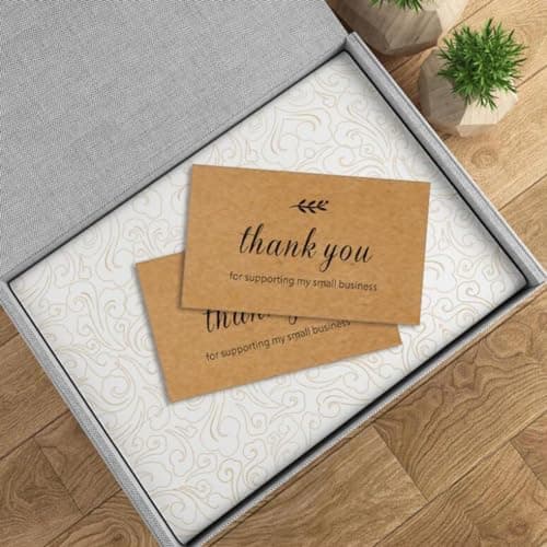 100 Pièces Carte Vierge en Papier Kraft A6 Carte en Papier Kraft Vintage Marron 15 x 10 cm Fiches Cartes Flash Cartes de Vœux Cartes Postales Bourrages D'enveloppes 350 g/m2 Épais Papier Craft