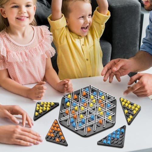 Jeu de Triangle en chaîne, Jeu de stratégie triggle, Le triggle Jeu élastique, Jeux d'échec en chaîne Triangulaire, triggle Jeu de société, Triangle Board Game