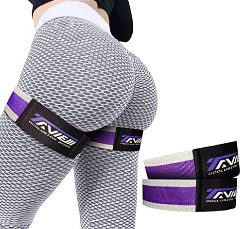 Bandes d'occlusion pour Femmes, Muscles fessiers et renforcement des Hanches, Bandes de Restriction du Flux sanguin, Bandes BFR