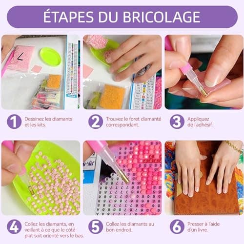UPMALL Diamond Painting Personnalisé Photo - Custom 5D DIY Peinture Diamant Kit Complet, Full Drill Diamant Broderie Personnaliser Photos Arts Décoration de La Maison-30x30cm