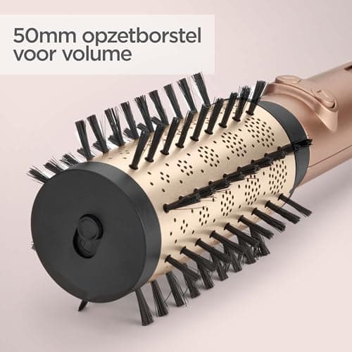 Babyliss AS952E - BaByliss Paris - Brosse soufflante rotative Big Hair Dual, Or, 1 Unité (Lot de 1)