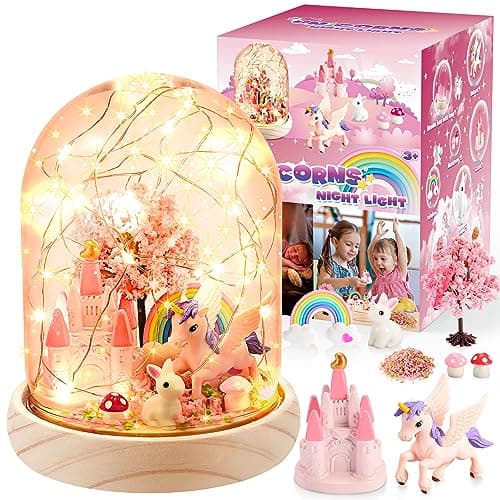 HappyGoLucky Licorne Jouet, Cadeau Noel Cadeau Fille 3-12 Ans Anniversaire Licorne Jouet Fille 3-12 Ans Jeux Enfant 3-12 Ans Cadeau Enfant 3-12 Ans Activité Manuelle Enfant Jeux Fille 3-12 Ans