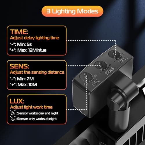 HAPYLUMI 50W Projecteur Exterieur LED Detecteur de Mouvement, 5000LM Spot LED Extérieur Avec Detécteur 6500K Blanc Froid, IP67 Étanche Phare LED Éclairage Extérieur pour Patio, Jardin, Terrasse