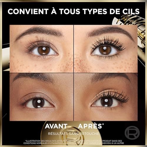 L’Oréal Paris - Mascara Volume Panoramique - Sans Paquet - Panorama Volume Millions de Cils - Noir