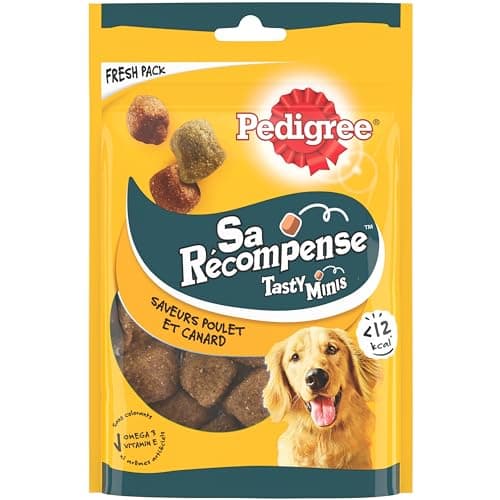 Pedigree Sa Récompense – Bouchées Moelleuses pour Chien – Friandises au poulet – 6 sachets de 130g