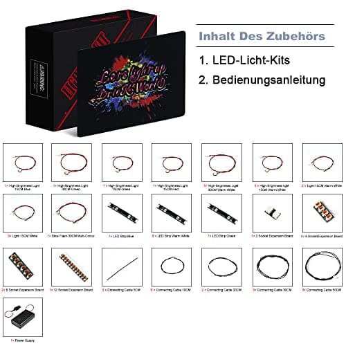 Kit d'éclairage LED compatible avec Lego 10316 The Lord of The Rings Rivendell (pas de modèle), kit d'éclairage décoratif pour The Lord of The Rings Rivendell