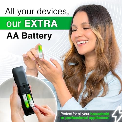 Piles AA - Lot de 40 Piles | GP Extra | Batteries Alcalines AA LR6 1,5v - Longue durée