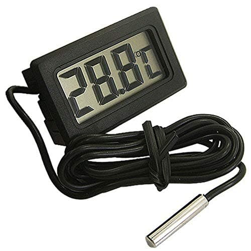 Thermomètre numérique LCD avec capteur externe pour réfrigérateur, congélateur, réfrigérateur, aquarium