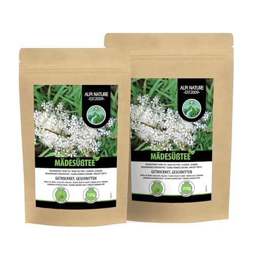 Infusion de reine des prés (250g), Tisane reine des prés, Thé de reine des prés, coupée, déshydratée délicatement, produit 100% pur et naturel