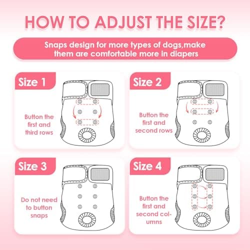 HezzLuv Lot de 3 Couches Réutilisables pour Chien Femelle, Lavables Culotte Menstruelle Chien avec 5 Couches Jetables pour Chien en Périodes physiologiques, Chaleur et Incontinence, Noir, S/M/L