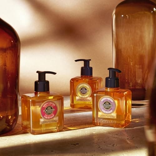 L'OCCITANE - Éco-Recharge Savon Liquide Mains & Corps Karité Verveine - 500 ml - Fabriqué en France