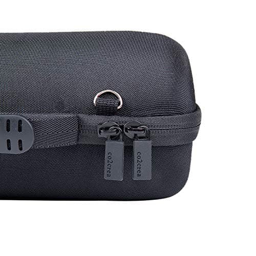 co2CREA Dur Étui de Voyage Rigide Housse Cas pour JBL Charge 4 / JBL Charge 5 Enceinte Bluetooth Portable(boîte Seule)(Noir)
