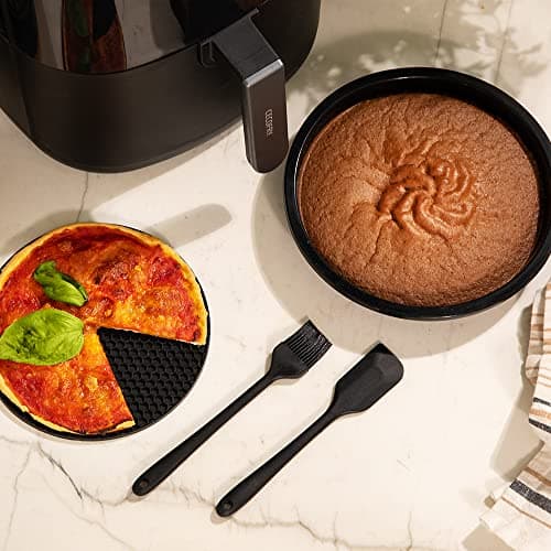Cecotec Friteuse sans Huile de 6 L Cecofry Bombastik 6000 Full. Air Fryer de 1700 W, Technologie PerfectCook, Régulation de la Température et du Temps, Contrôle Tactile, 12 Modes, Accessoires