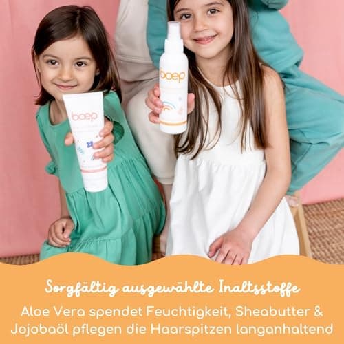boep Après-shampoing pour enfants | Après-shampoing végétalien naturel pour enfants | Hydrate, démêle les cheveux et assure un meilleur peignage (100 ml)