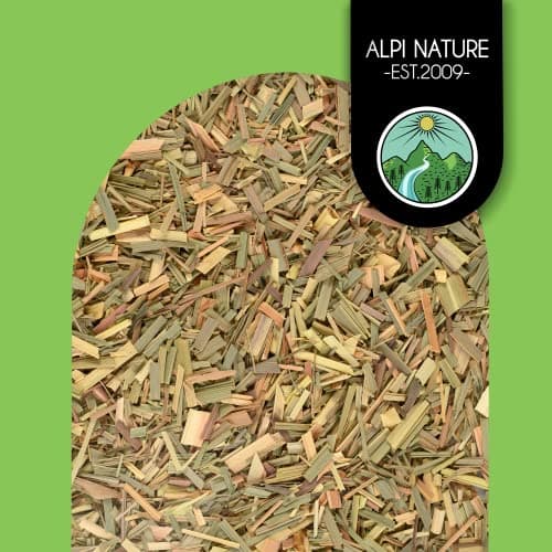 Citronnelle coupée (250g), citronnelle, thé à la citronnelle, thé à la citronnelle délicatement séché, 100% pur et naturel