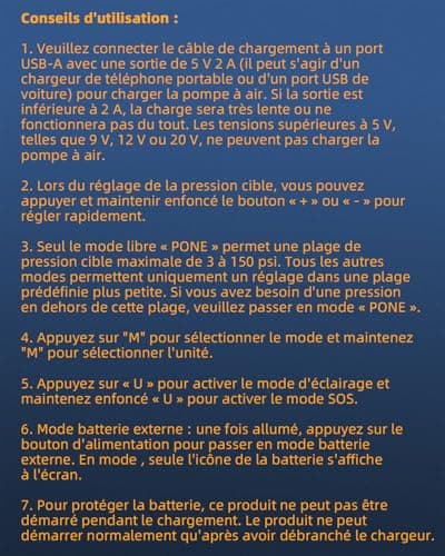 yanace 4X Rapide Compresseur à Air Portatif - Batterie Rechargeable 12000mAh, 150PSI Mini Gonfleur Pneus Voiture sans Fil, Pompe a Velo Electrique pour Auto, SUV, Trotinette, Moto et Football