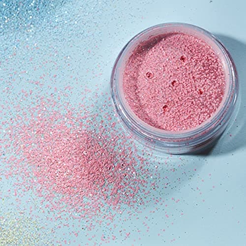 Secoueurs à paillettes pastel par Moon Glitter (Paillette Lune) – 100% de paillettes cosmétique pour le visage, le corps, les ongles, les cheveux et les lèvres - 3g - Assortiment de 6 couleurs