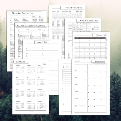 Agenda académique 2025 - Format A5 - Un jour par page - Avec autocollants calendrier - Avec porte-stylo et stylo - Papier épais de qualité supérieure - 14 x 21,5 cm (vert)