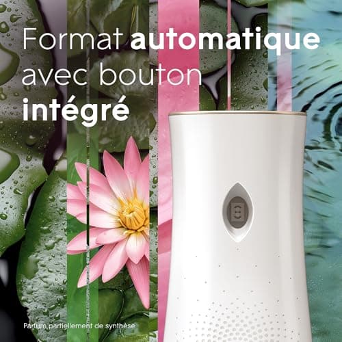 Glade Automatic Spray Diffuseur Relaxing Zen - Infusé Aux Huiles Essentielles