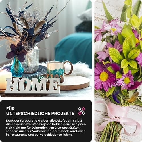 Netuno 150 plumes décoratives noires 10g plumes duveteuses décoratives plumes d'oiseaux plumes naturelles pour loisirs créatifs DIY bricolage décorations de fêtes attrape-rêves fabrication de masques
