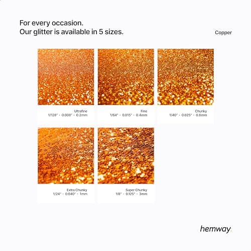 Paillettes biodégradables en cuivre respectueuses de l'environnement À base de plantes pour le visage le corps la résine 100g/3,5 oz