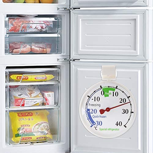 BIlinli Réfrigérateur Congélateur Thermomètre Réfrigérateur Jauge de température de réfrigération pour Environnement à Basse température Usage Domestique