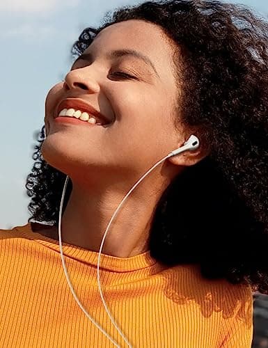 MAS CARNEY Écouteurs USB C TH6, avec Puce numérique intégrée, Microphone et télécommande, Compatible avec Les Smartphones Samsung, Huawei, Oppo, Vivo, Honor, Google Pixel et Les iPads, Blanc.