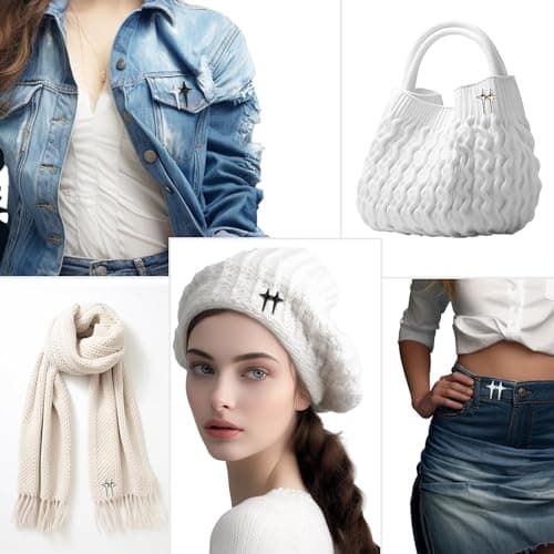 4 Paires D'épingles à Boutons de Jeans, Boutons de Jeans, Boutons de Taille Ajustables et Sans Couture, Sans Couture et Sans Outils Requis