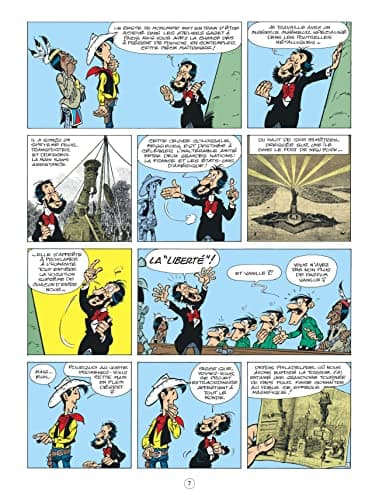 Les Aventures de Lucky Luke d'après Morris - Tome 8 - Un cow-boy à Paris