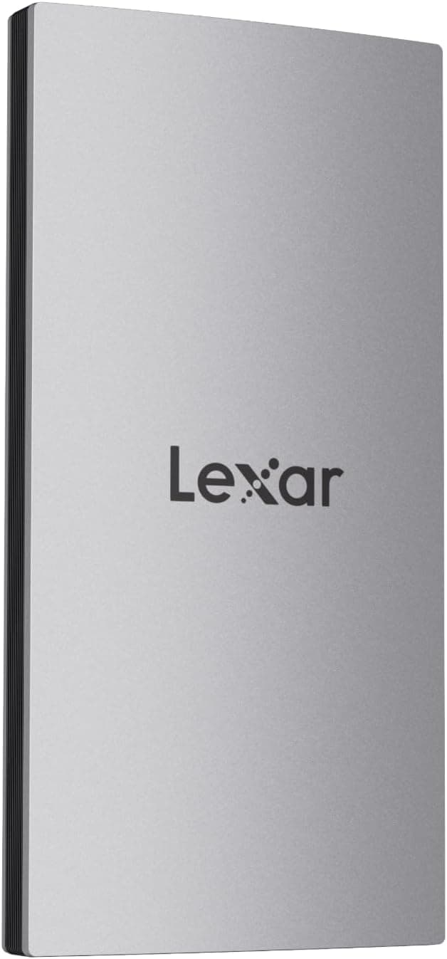 Lexar ES3 SSD Externe 1To, Portable SSD, PSSD jusqu'à 1 050Mo/s en Lecture