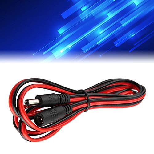 KIMISS Câble d'alimentation Femelle Cable Câble d'extension d'alimentation de 150 cm DC5525 mâle à câble d'alimentation Femelle