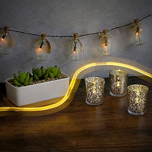 casavetro 35 x 50 ml Petites bouteilles en verre avec couvercle en liège Bouteilles en verre pour cadeaux de mariage Set Party Favors (35pcs)