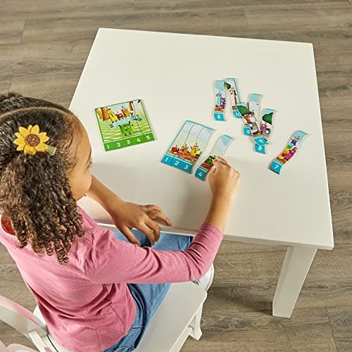 Learning Resources Kit de puzzles Numberblocks de séquence Learning Resources, puzzle Numberblocks, puzzle de maths, 10 puzzles éducatifs recto-verso dans une boîte (20 puzzles), à partir de 3 ans