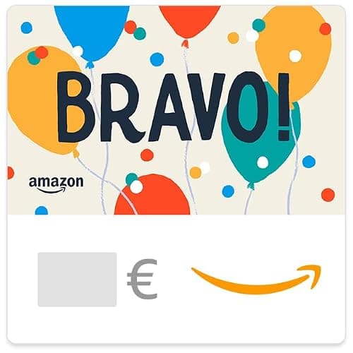 Carte cadeau Amazon.fr - Email - Bravo (ballons)