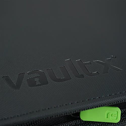 Vault X Premium eXo-Tec Classeur avec Fermeture éclaire – Album Classeur pour Cartes à Collectionner, Jeux de Cartes, Trading Card – 12 Poches – 480 Poches pour TCG