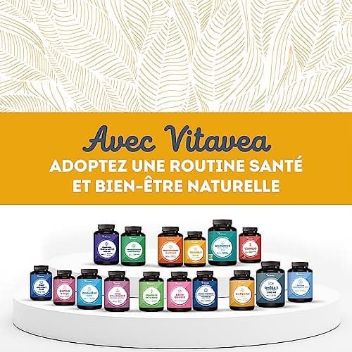 Vitamine D3 | 2000 UI | Défenses naturelles, immunité | Haut dosage | 1 an | Fabriqué en France | Vitavea