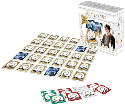 TOPI GAMES - Harry Potter - Le Rapeltout - Jeu de société - Jeu de Cartes - Famille - A partir de 7 ans - 2 à 8 joueurs - HP-RT-MI-109901 - Version Française