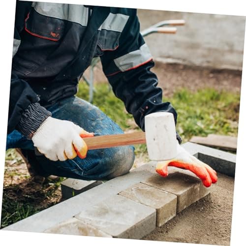 Anneome Manche en bois de marteau manche de d'éclaireur poignée de remplacement d'outils à main Manche de marteau en bois Poignée en bois pour marteau Remplacement du marteau