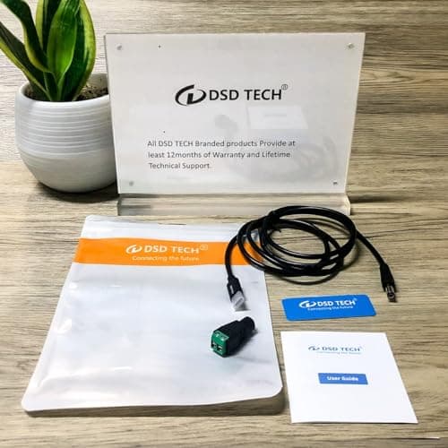 DSD TECH MagicConn SH-CP12A Câble d'alimentation USB Type C vers DC