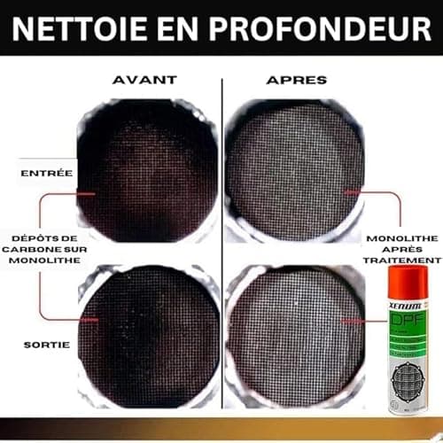 XENUM - DPF Cleaner - 400ml - Nettoyant FAP + Buse D'injection - Débouchant Filtre à particule - Ref : 4274400