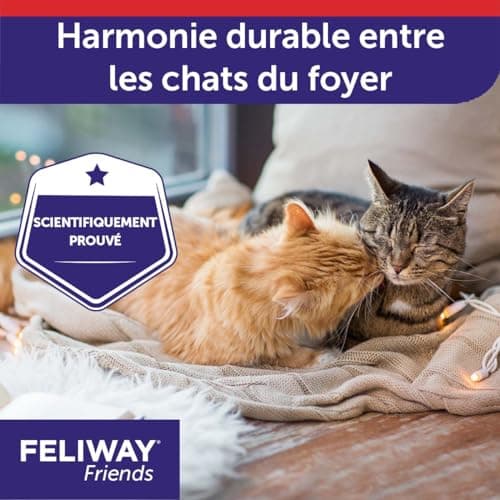 FELIWAY Friends – Anti Conflit pour Chat - Recharge 48 ml